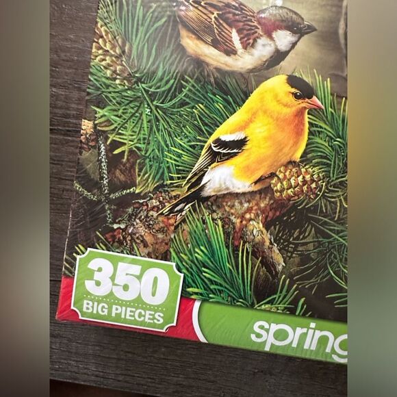 Springbok 2021 Feathered Retreat 350 Big Pieces Birds‎ Jigsaw Puzzle - Picture 2 of 9